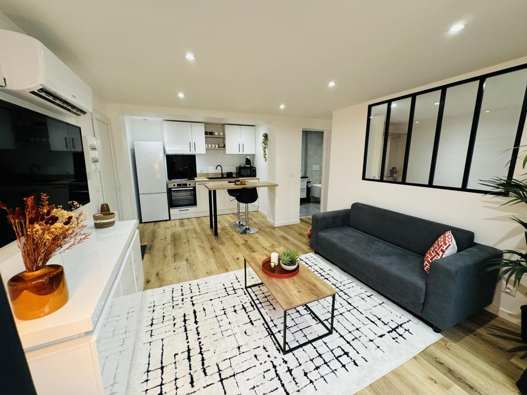Le Bel Aire - Terrasse - Wifi Apartment Begles Ngoại thất bức ảnh