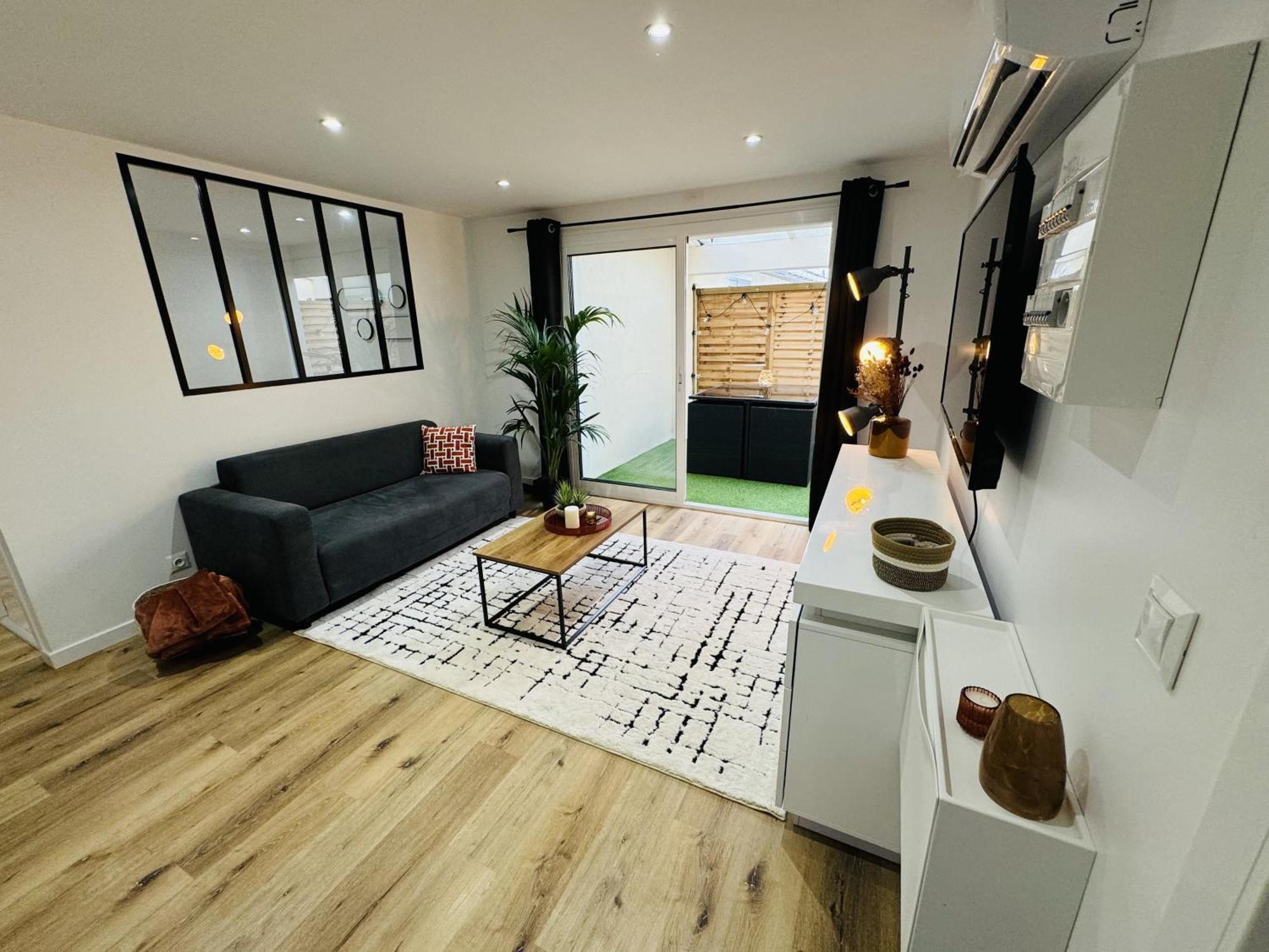 Le Bel Aire - Terrasse - Wifi Apartment Begles Ngoại thất bức ảnh